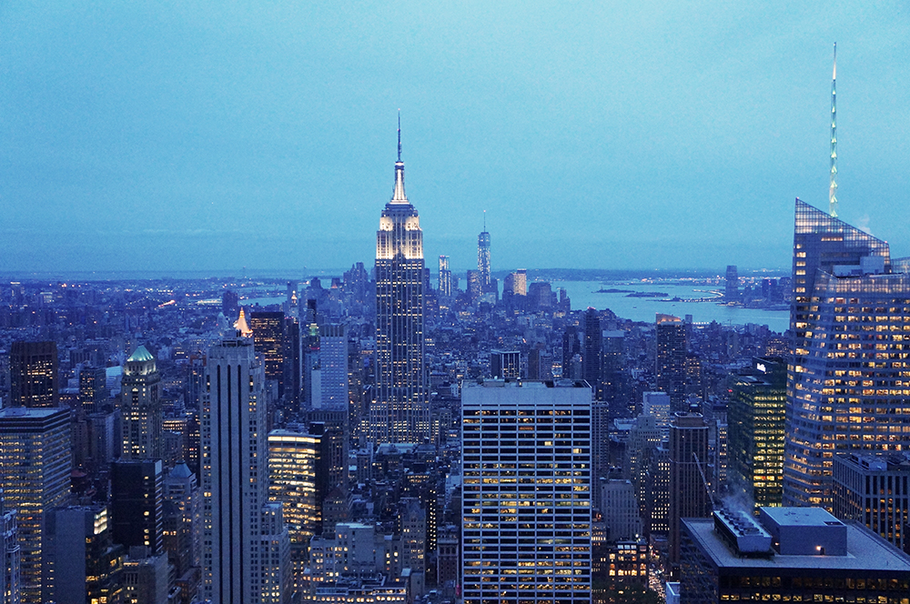 Qual o melhor Observatório de New York? Summit, Top of The Rock, Edge,  Empire State ou One World? 